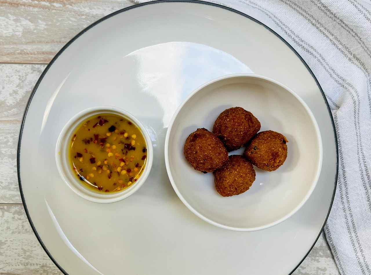 Hushpuppies by Chef Jemil Aziz Johnson