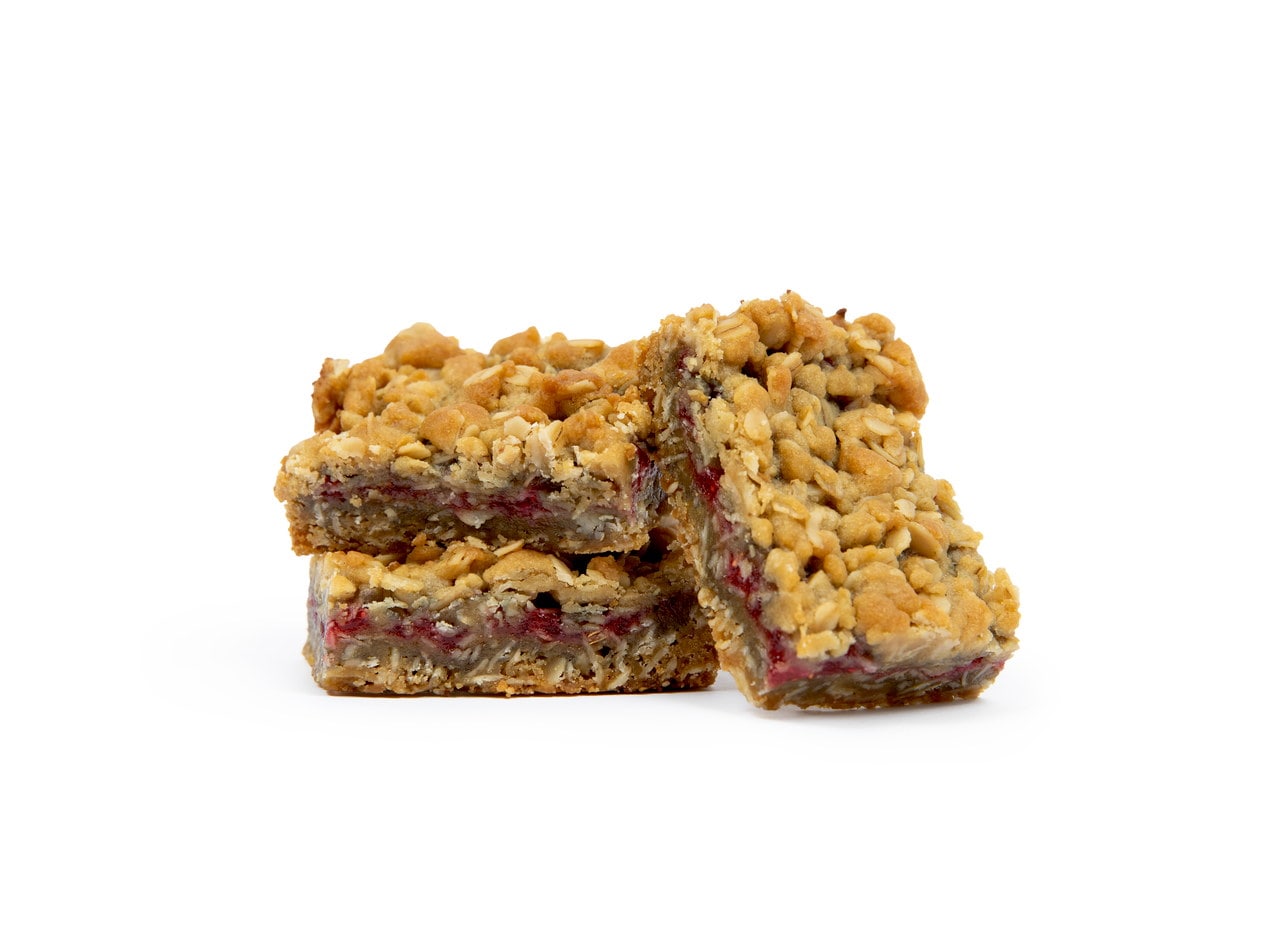 Raspberry Oat Bar by Chef Diane Skwiercz