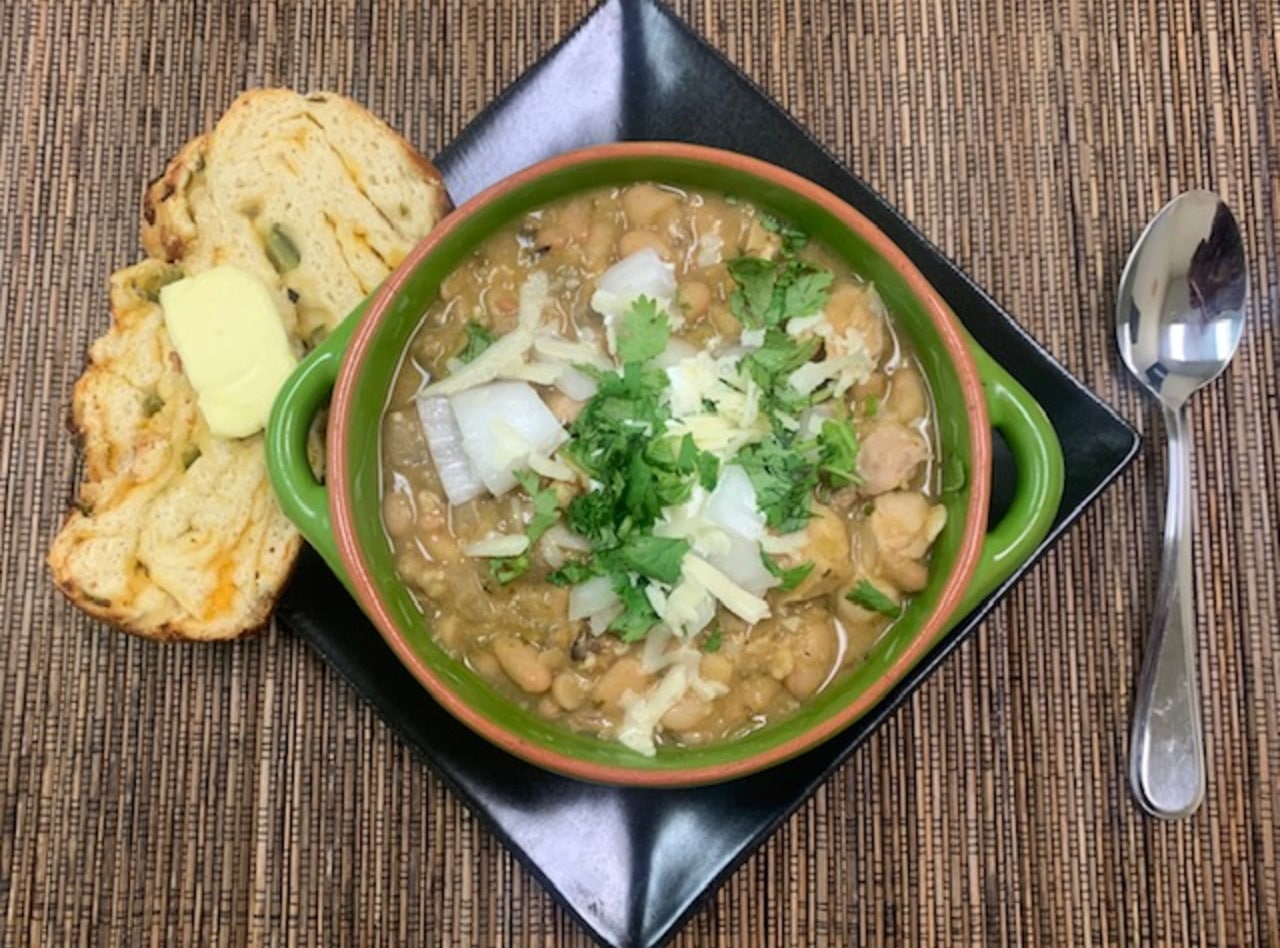 Chicken Poblano Stew by Chef Chris Burris