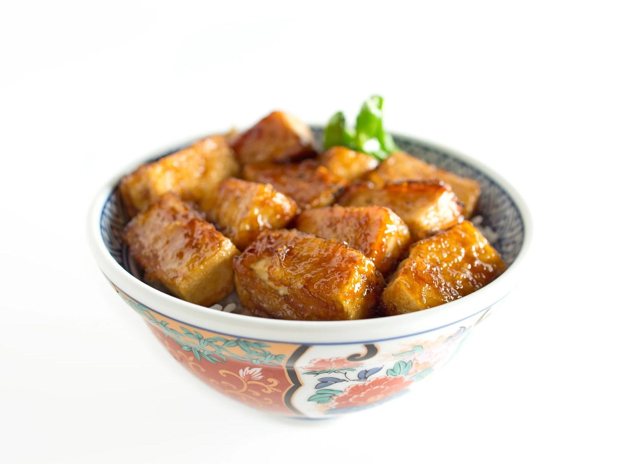 Tofu Teriyaki Tray by Chef Kevin Chin (DS)