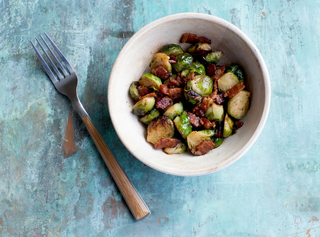 Sauteed Brussel Sprouts by Chef Larry Milner