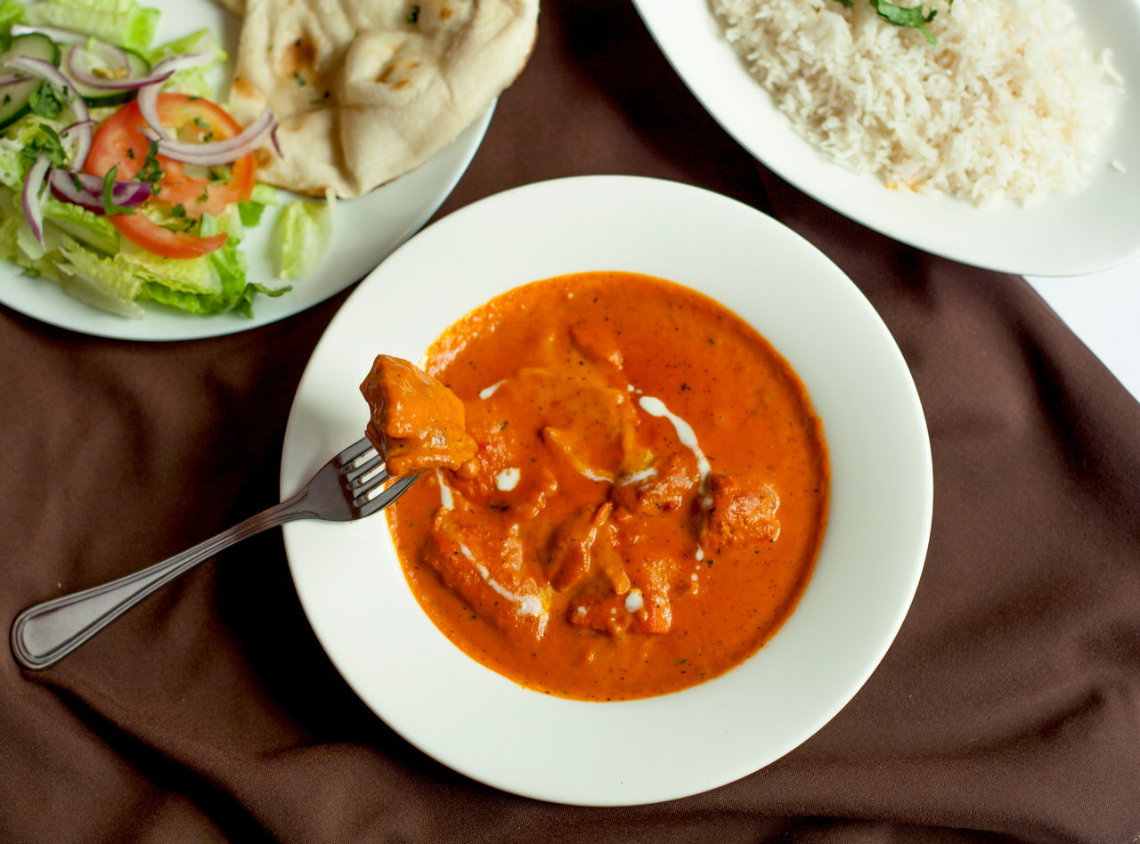 Tofu Butter Masala Plate by Chef Birochan Uperti