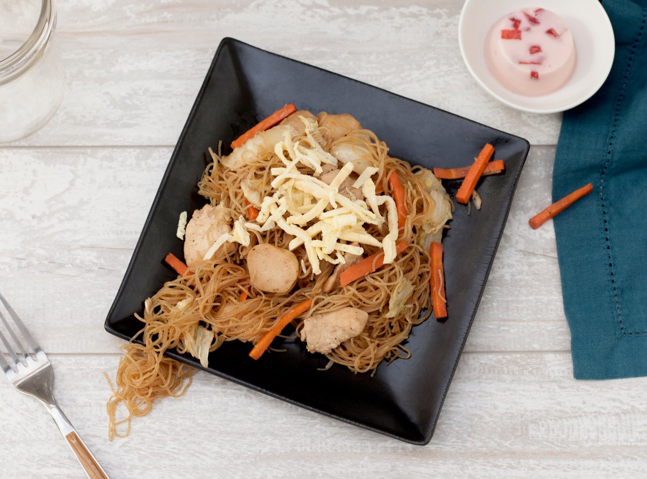 Kid's Stir-Fried Chicken Noodles by Chef Evelyn Hung