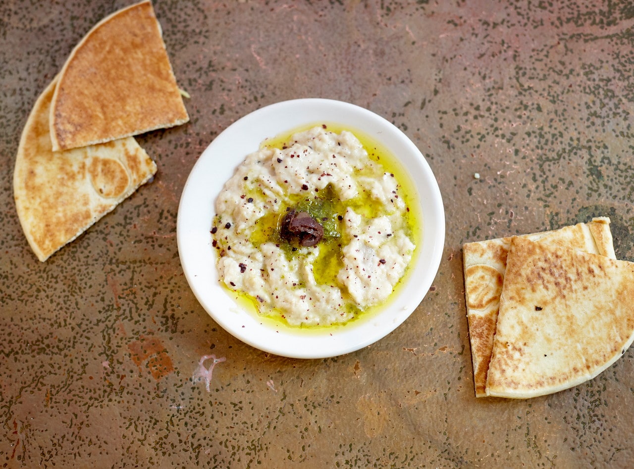 Baba Ghanouj and Pita by Chef Salam Ibrahim