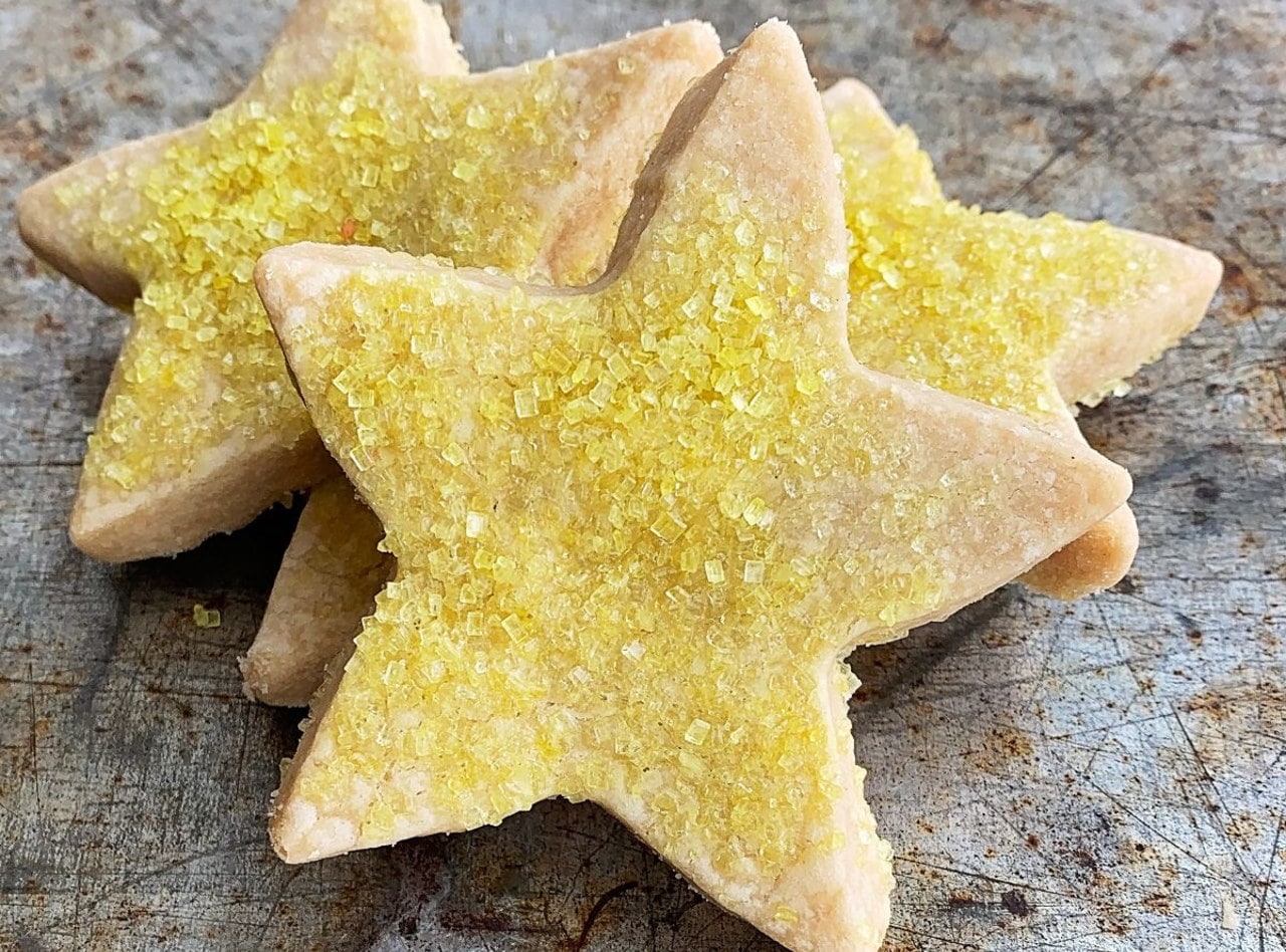 Macrina's Seasonal Star Shortbread Cookies (Winter Availability) by Macrina Bakery