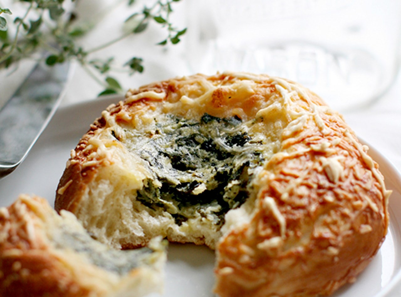 Macrina Spinach and Cheese Bun by Macrina Bakery