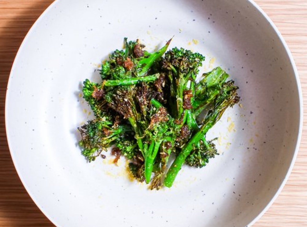 Chili Roasted Broccoli by Chef Carlos Beltre