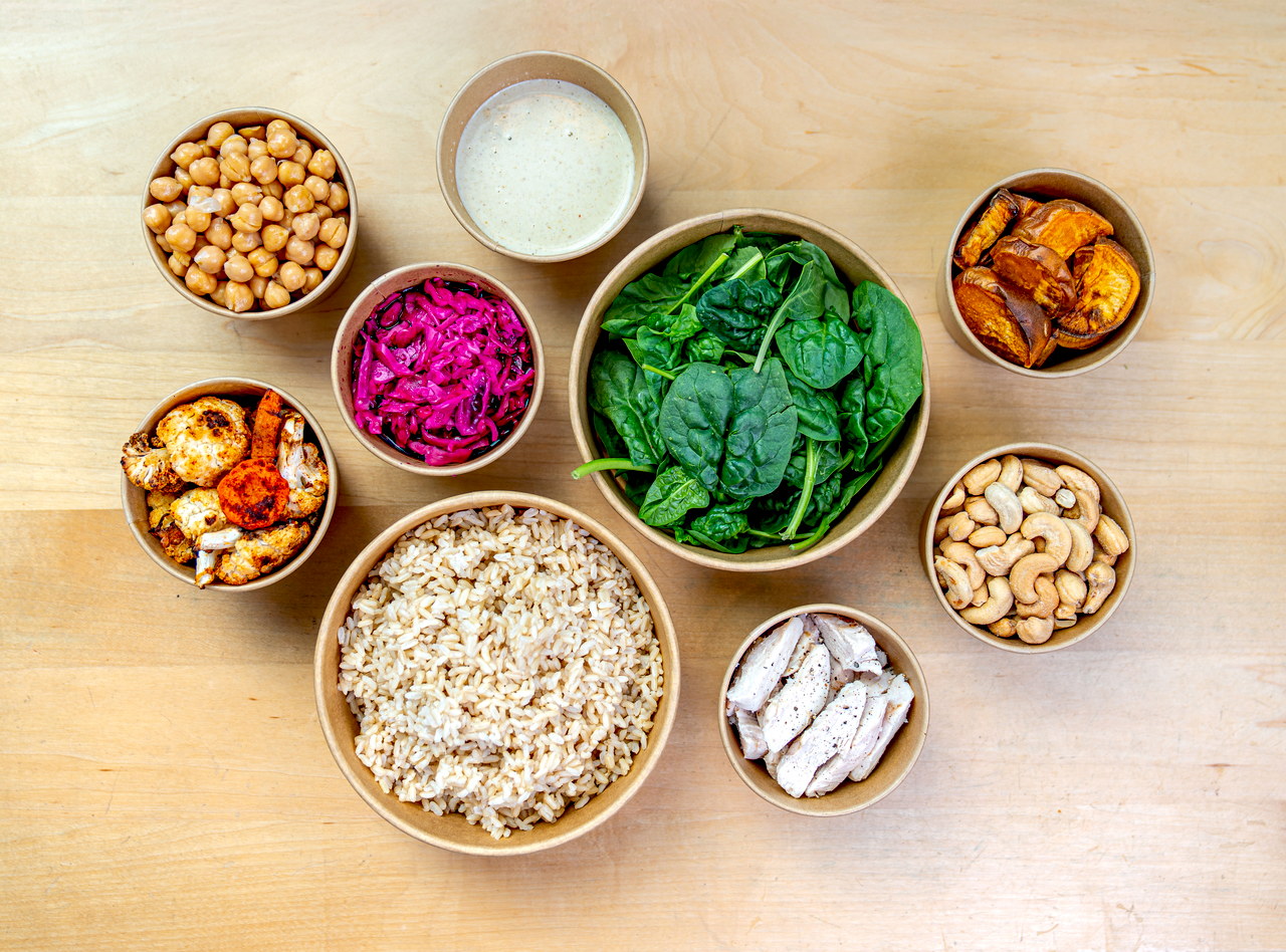 BYO Green Curry Bowl with Chicken Breast by Chef Pablo & Judith