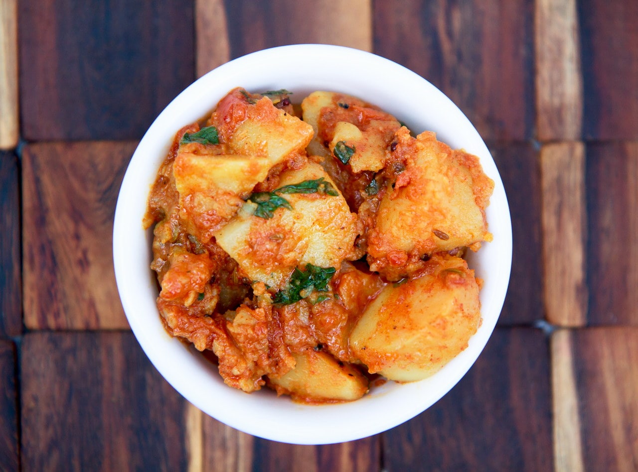 BYO Achaari Aaloo Rice Bowl by Chef Anubha Singh - White Center