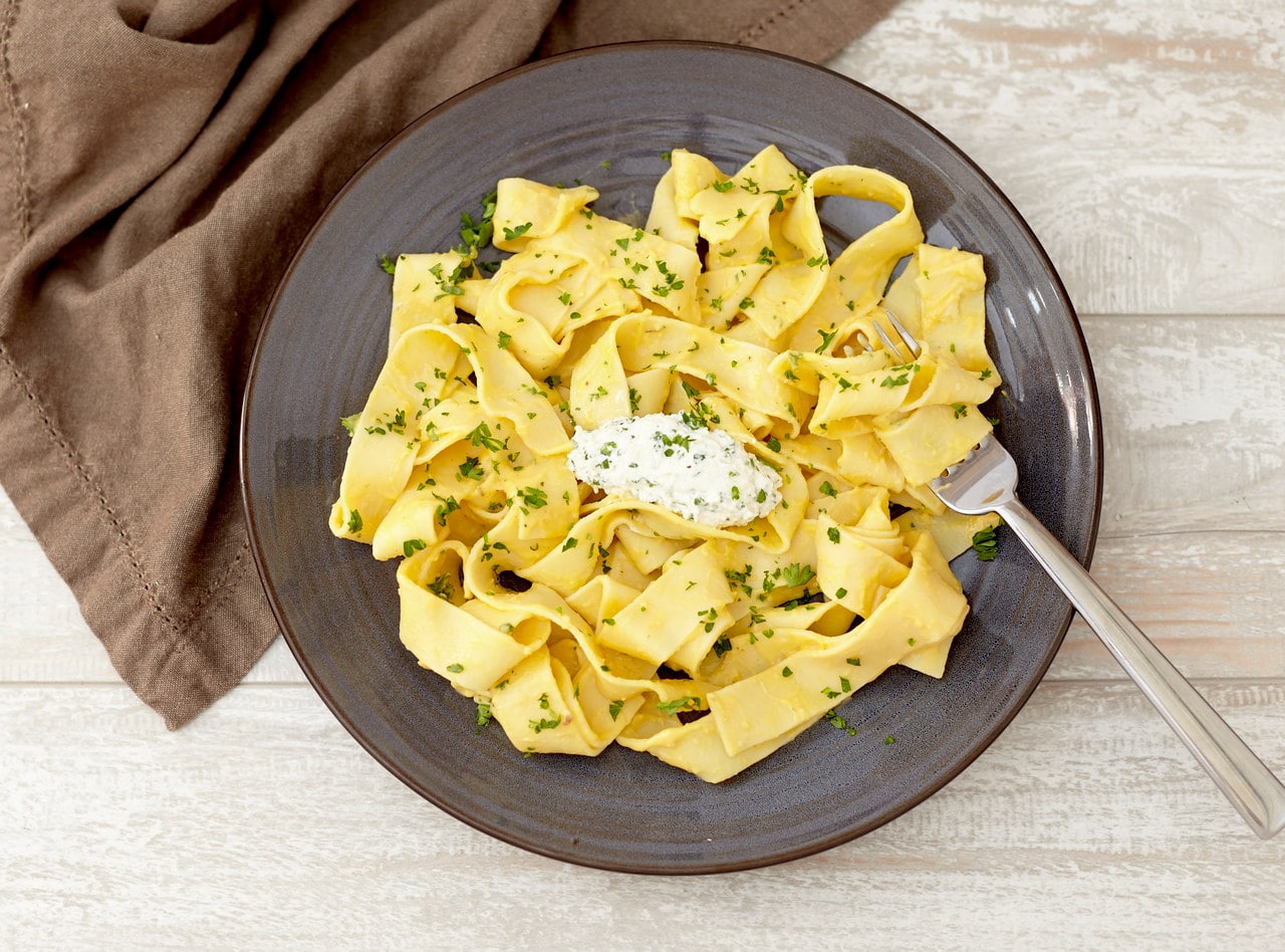 Pappardelle Butternut Squash Pasta by Chef Jasmin Bell