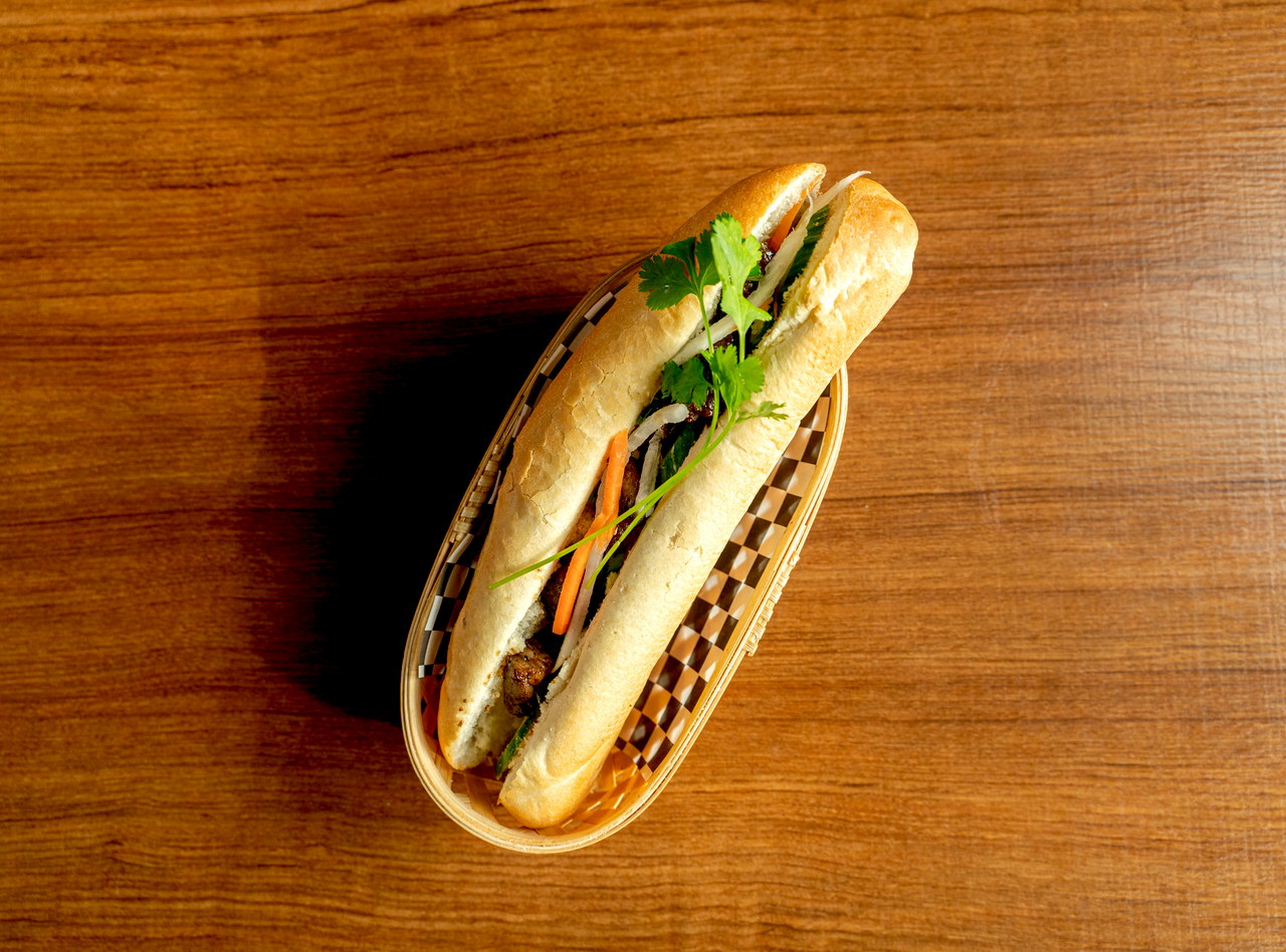 Lemongrass Beef Banh Mi by Chef Kevin Nguyen
