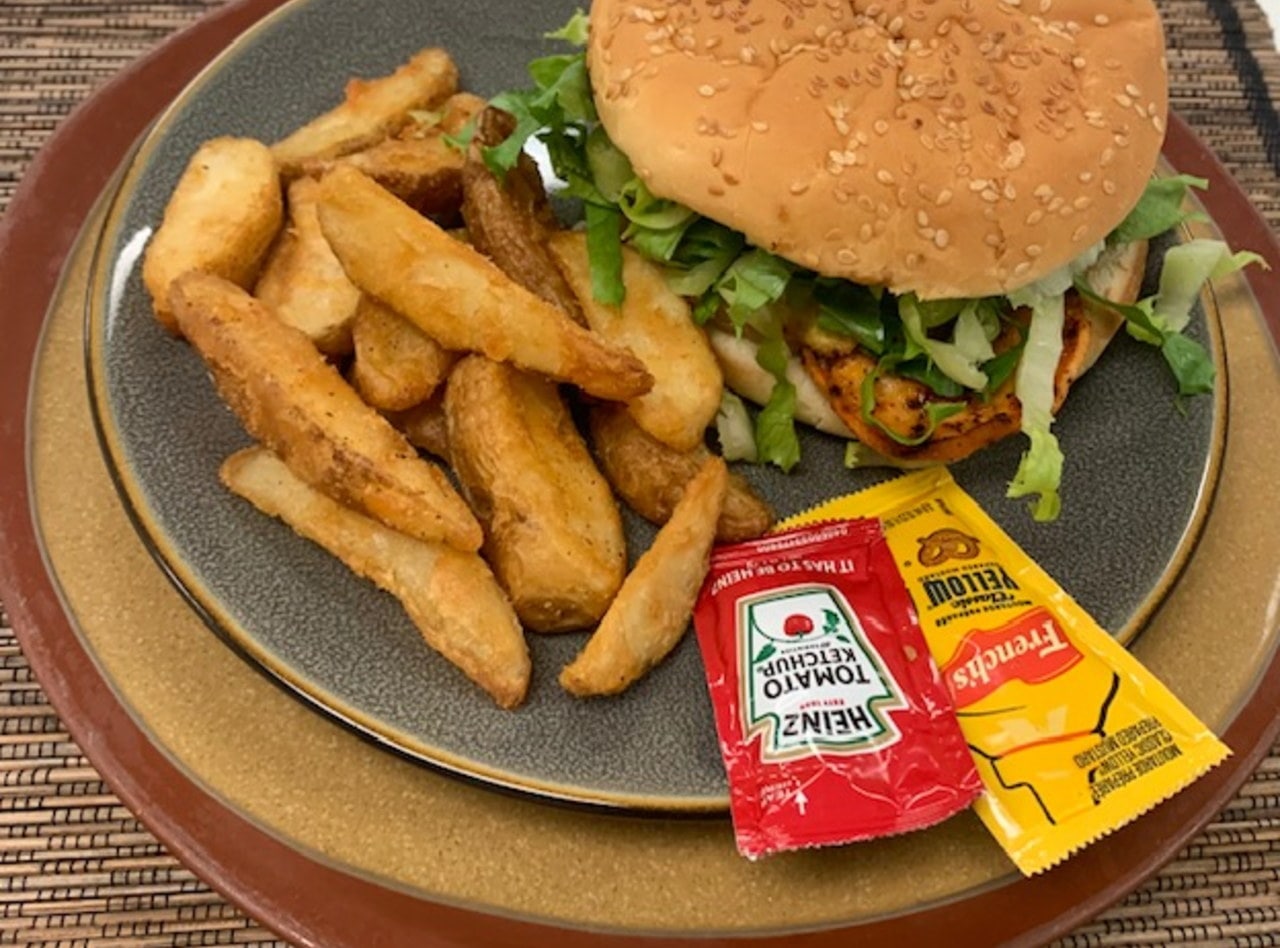 Vegan Tofu Burger Boxed Lunch by Chef Edgar Fauvet