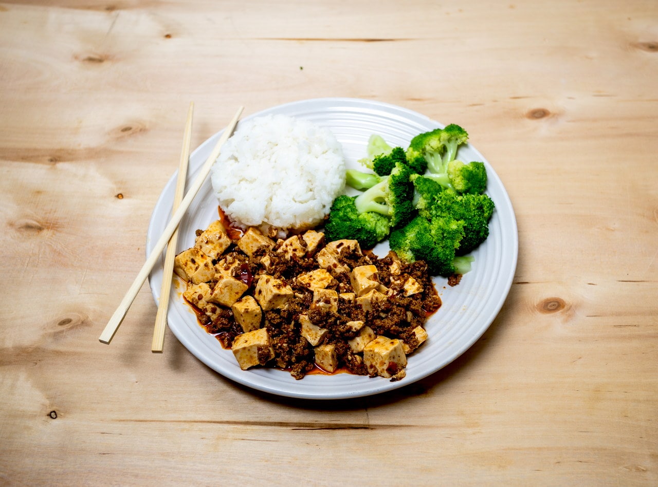 Mapo Tofu with Beef Combo by Chef Jack Zhang