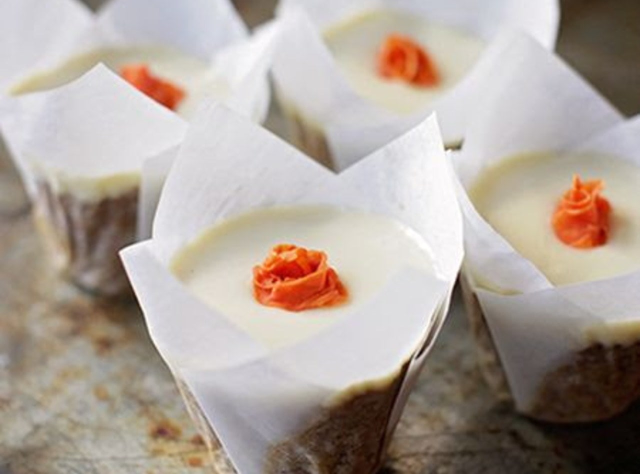 Macrina's Seasonal Mini Carrot & Cream Cheese Cups (Available March 23 - May 17, 2023) by Macrina Bakery