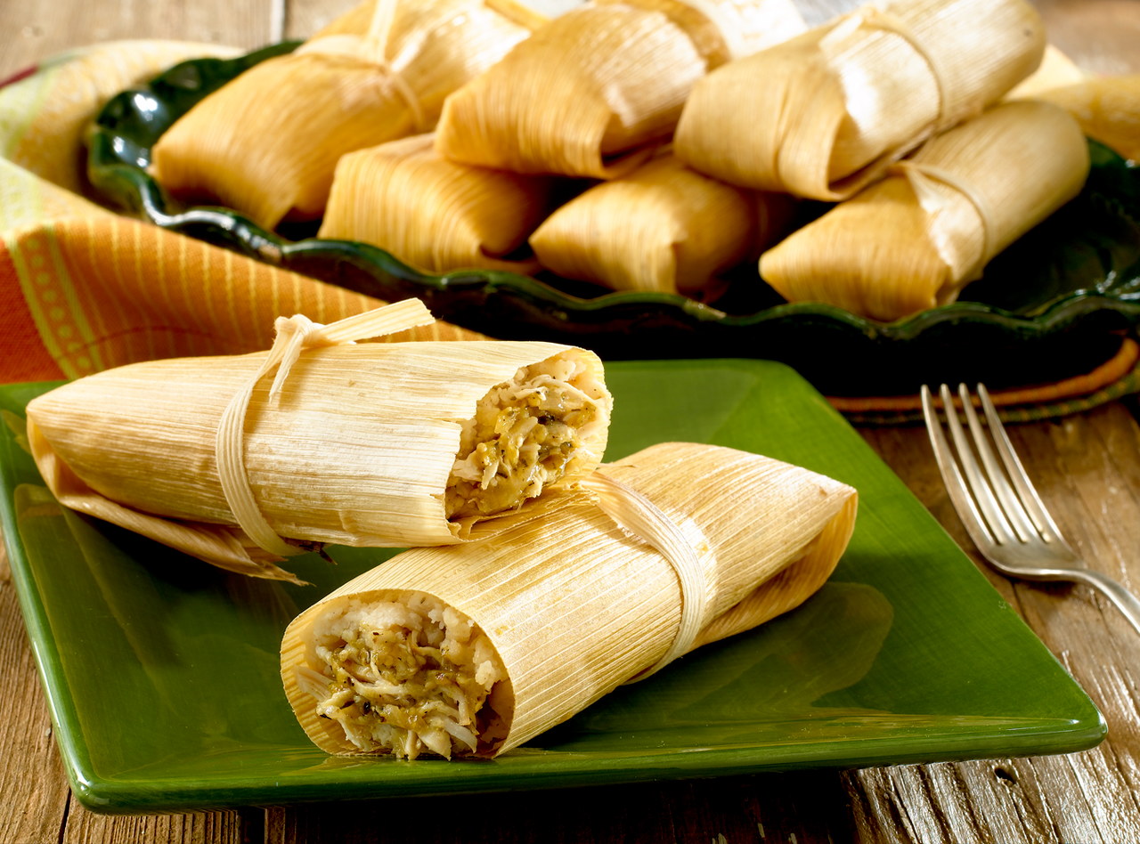 Chicken Tamale Appetizer by Chef Frankie Morales