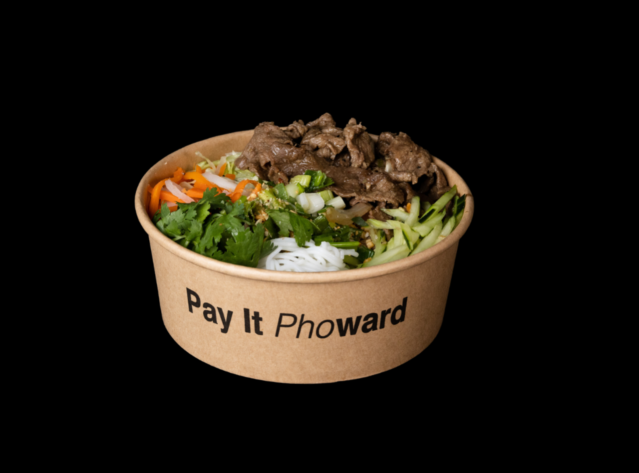 Lemongrass Beef Vermicelli Bowl Boxed Lunch by Vinason Pho Kitchen - SODO