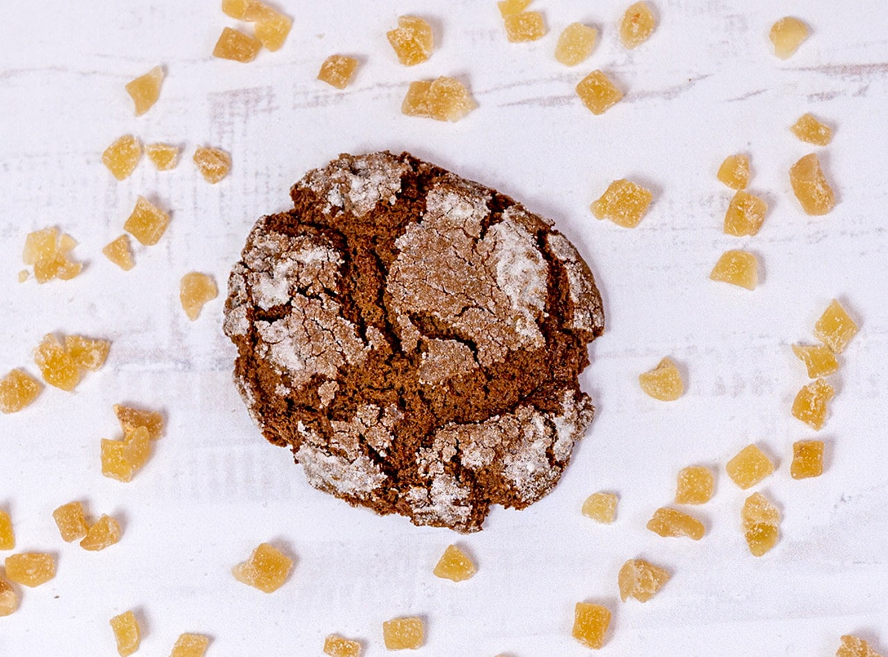 Molasses Ginger Crinkle Cookie by Heidi Finley