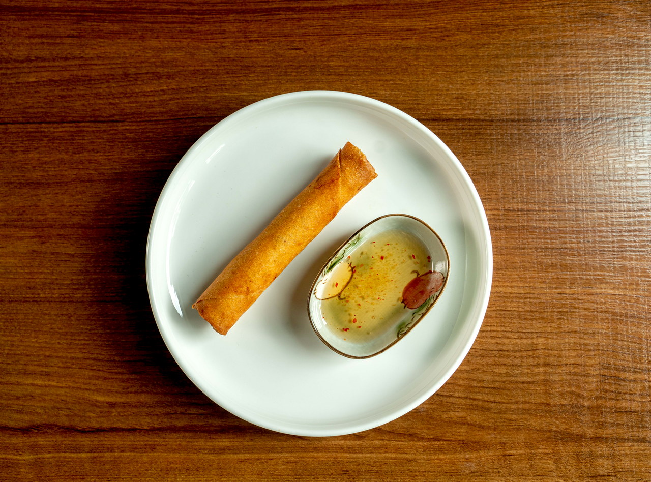 Crispy Pork Spring Roll by Chef Kevin Nguyen