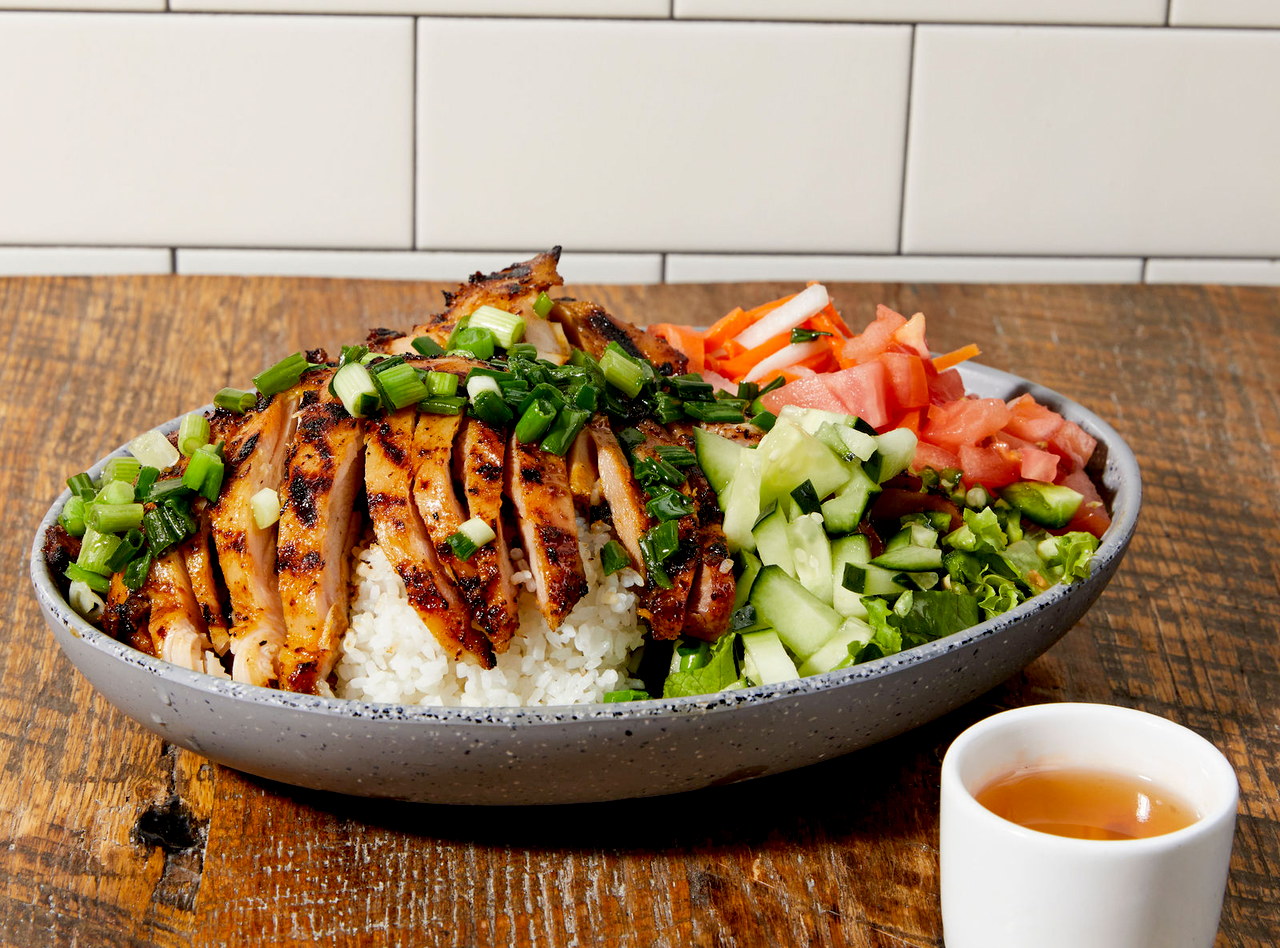 BYO Chicken Broken Rice Bowl by Chef Paul Nguyen