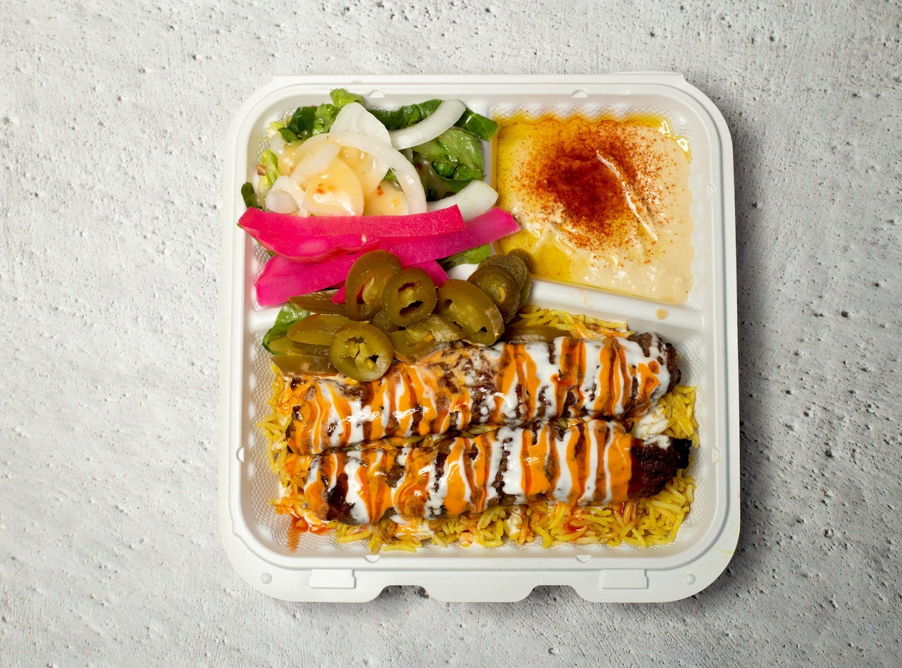 Lamb Kabab Plate by Chef Ibrahim Al