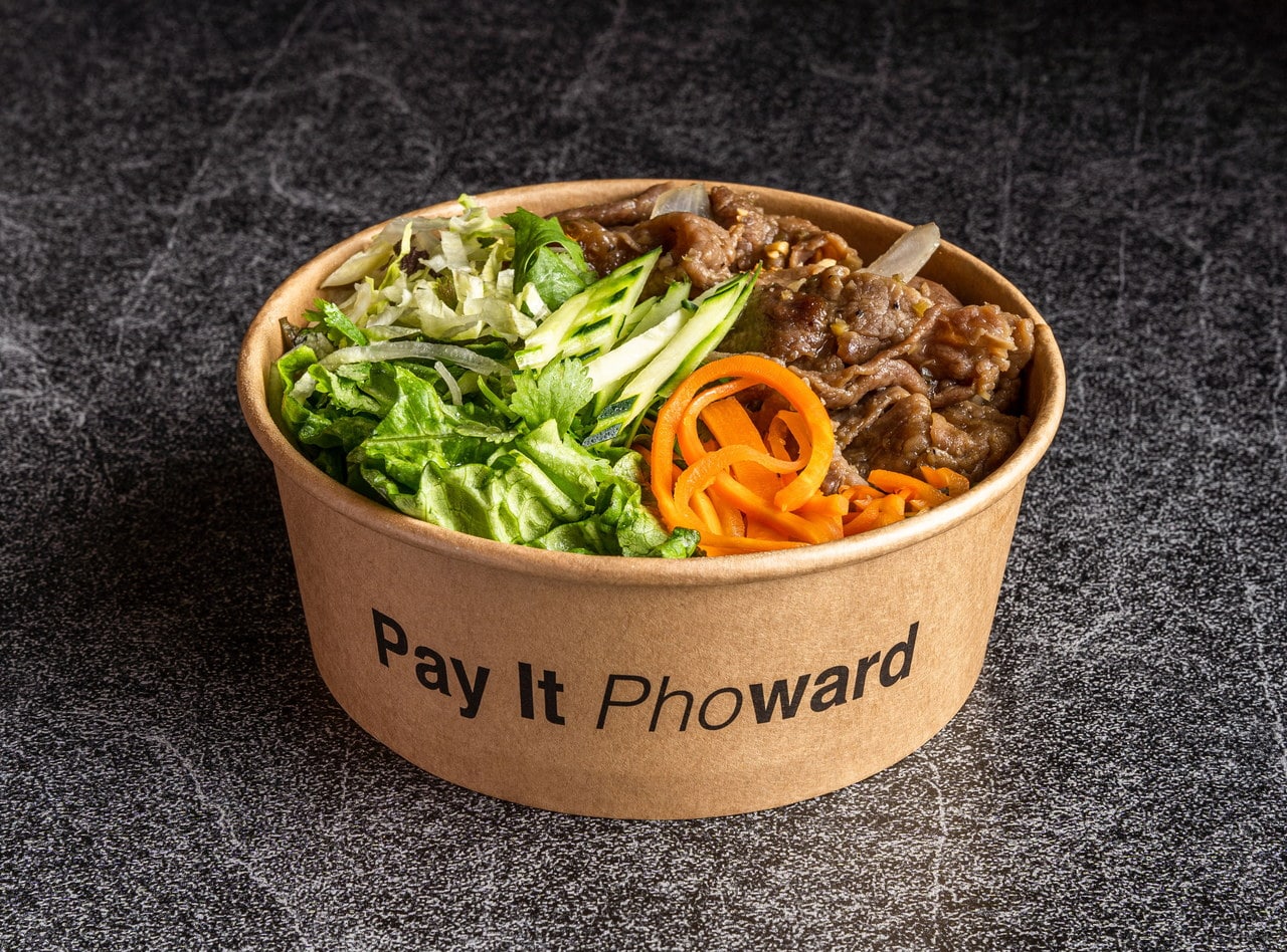 Vietnamese Salad with Lemongrass Pork by Vinason Pho Kitchen - SLU