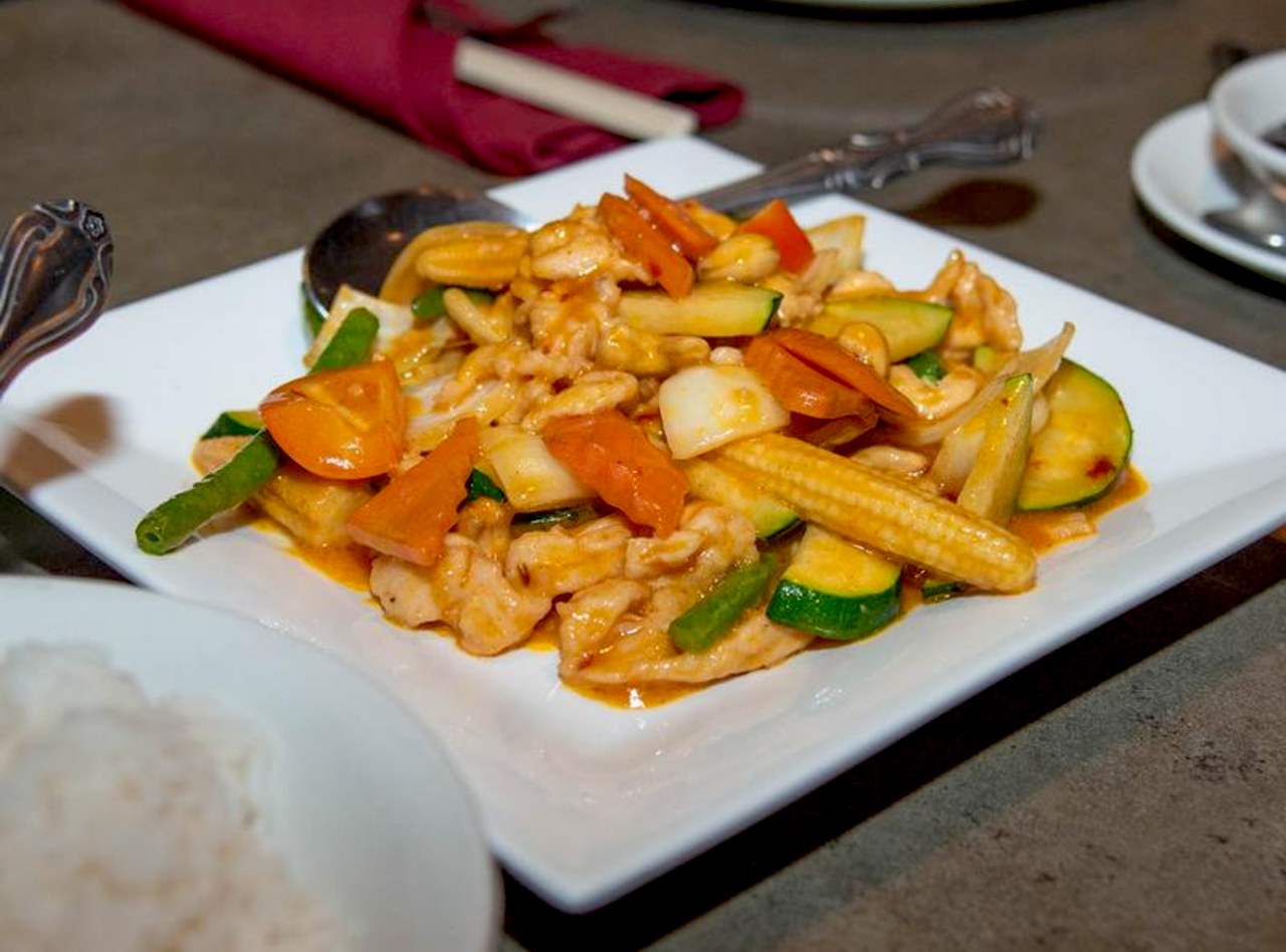 Curry Cashew Chicken Boxed Lunch by Uptown China