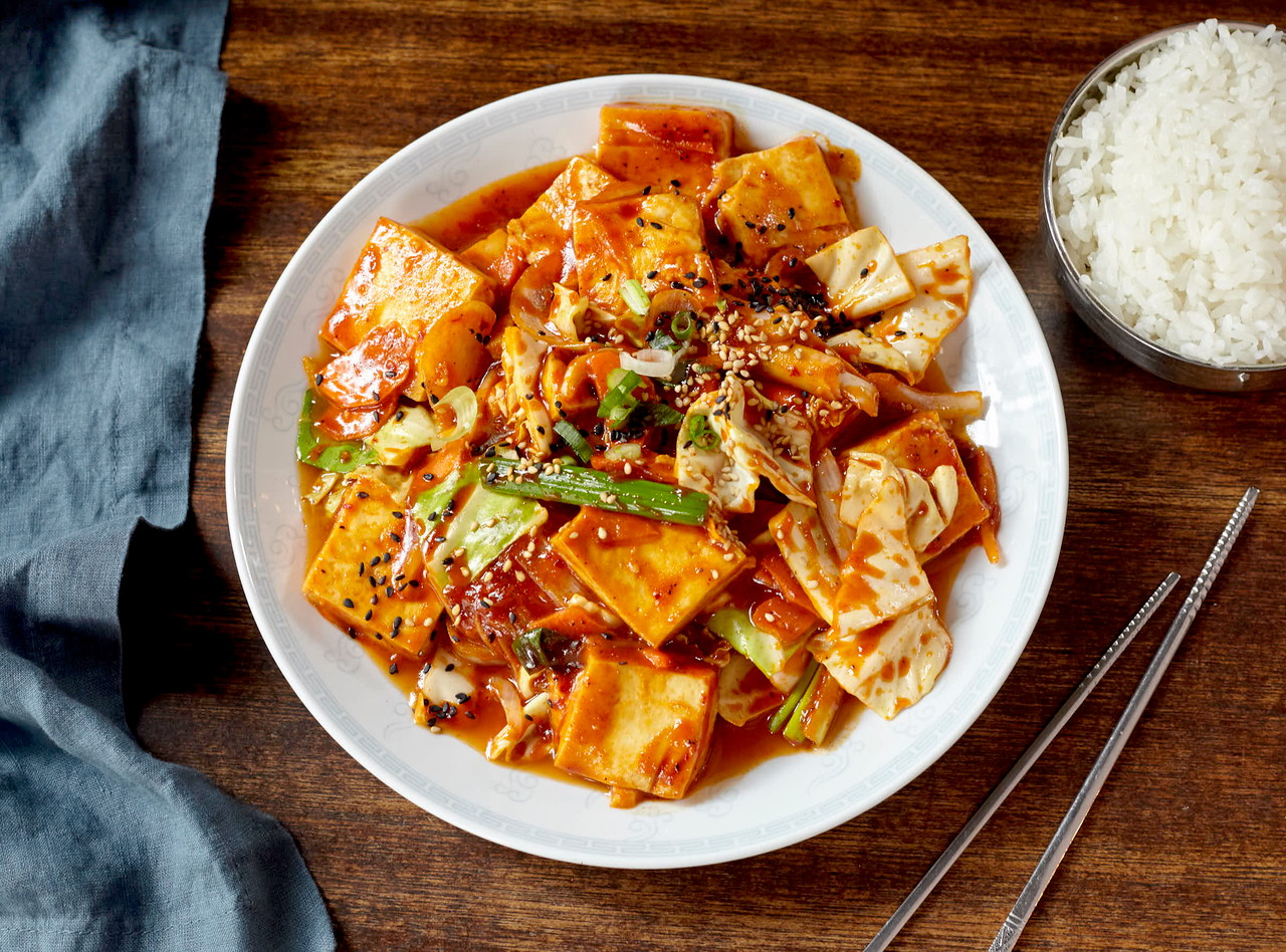 Chili Tofu by Chef James Park