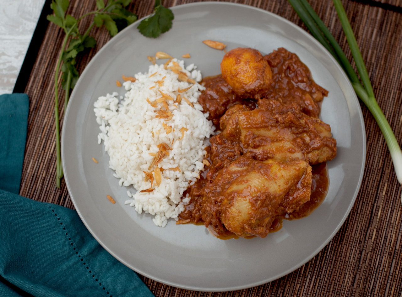 Indonesian Turmeric Chicken by Chef Evelyn Hung