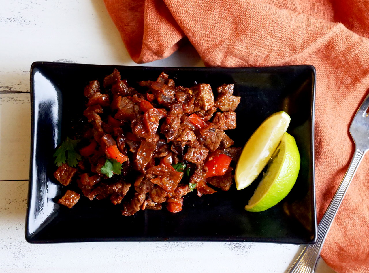 Extra Caribbean Beef by Chef Mulu Abate