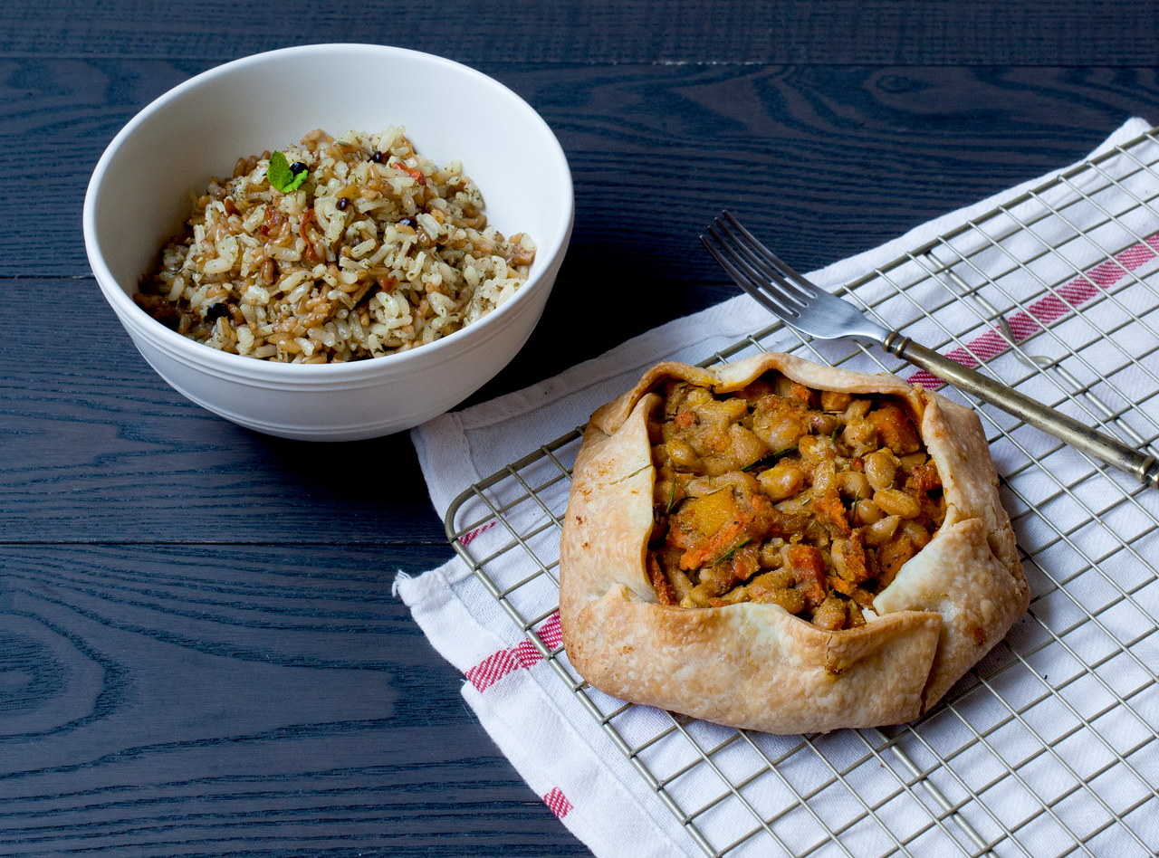 Moroccan Galette & Risotto by Chef Ariel Bangs