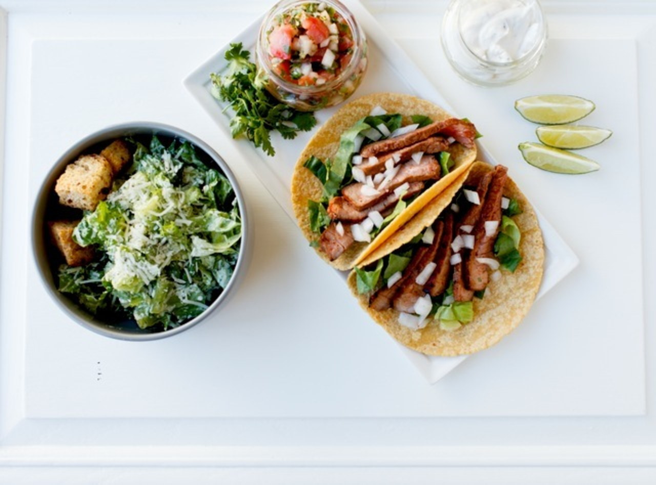 Carne Asada Tacos & Mexican Caesar by Chef Amanda Sue
