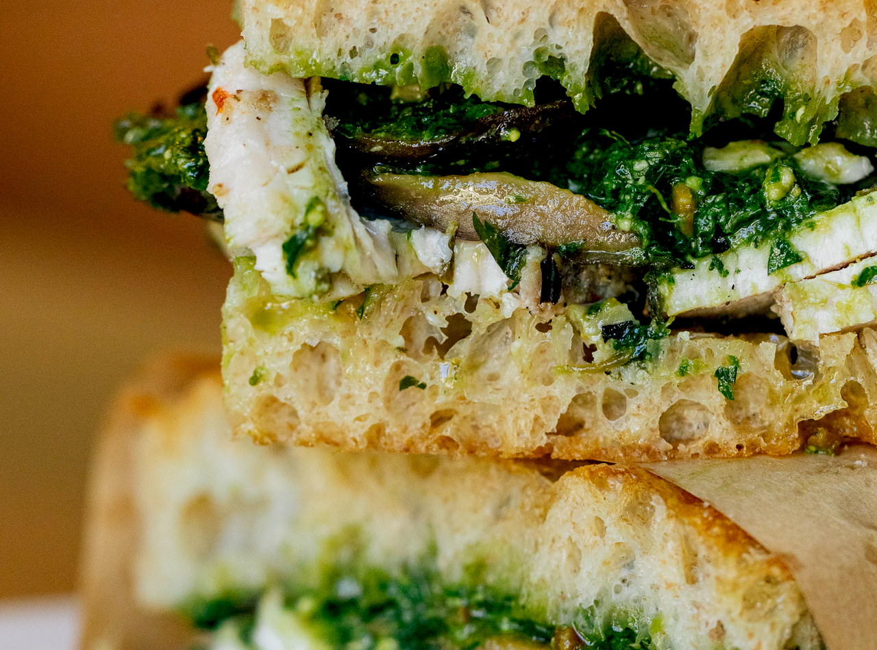 Rustic Porchetta (Pork) Sandwich by Chef Filippo Fiori - Roosevelt