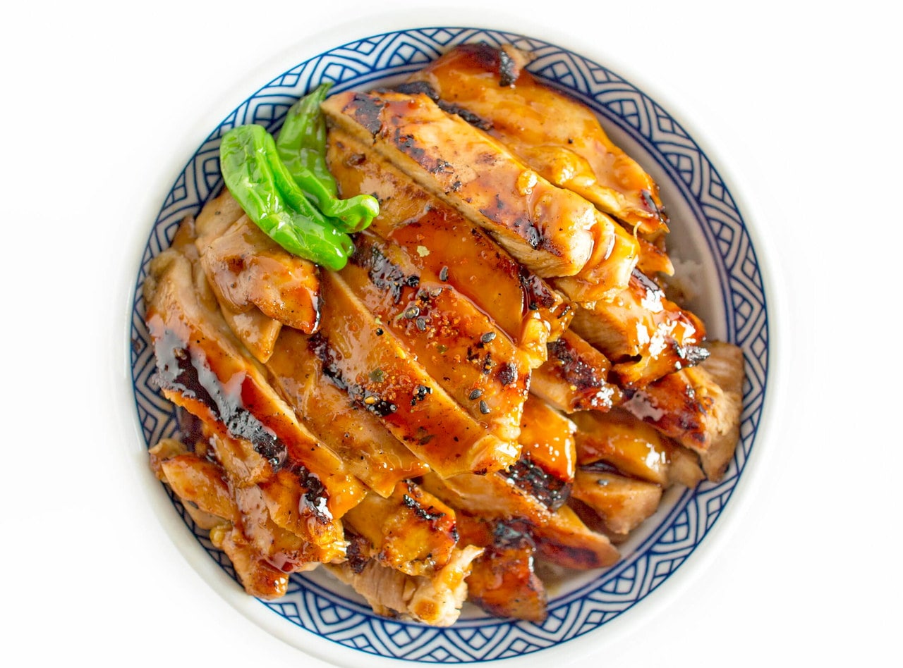 Chicken Teriyaki Tray by Chef Kevin Chin (DS)
