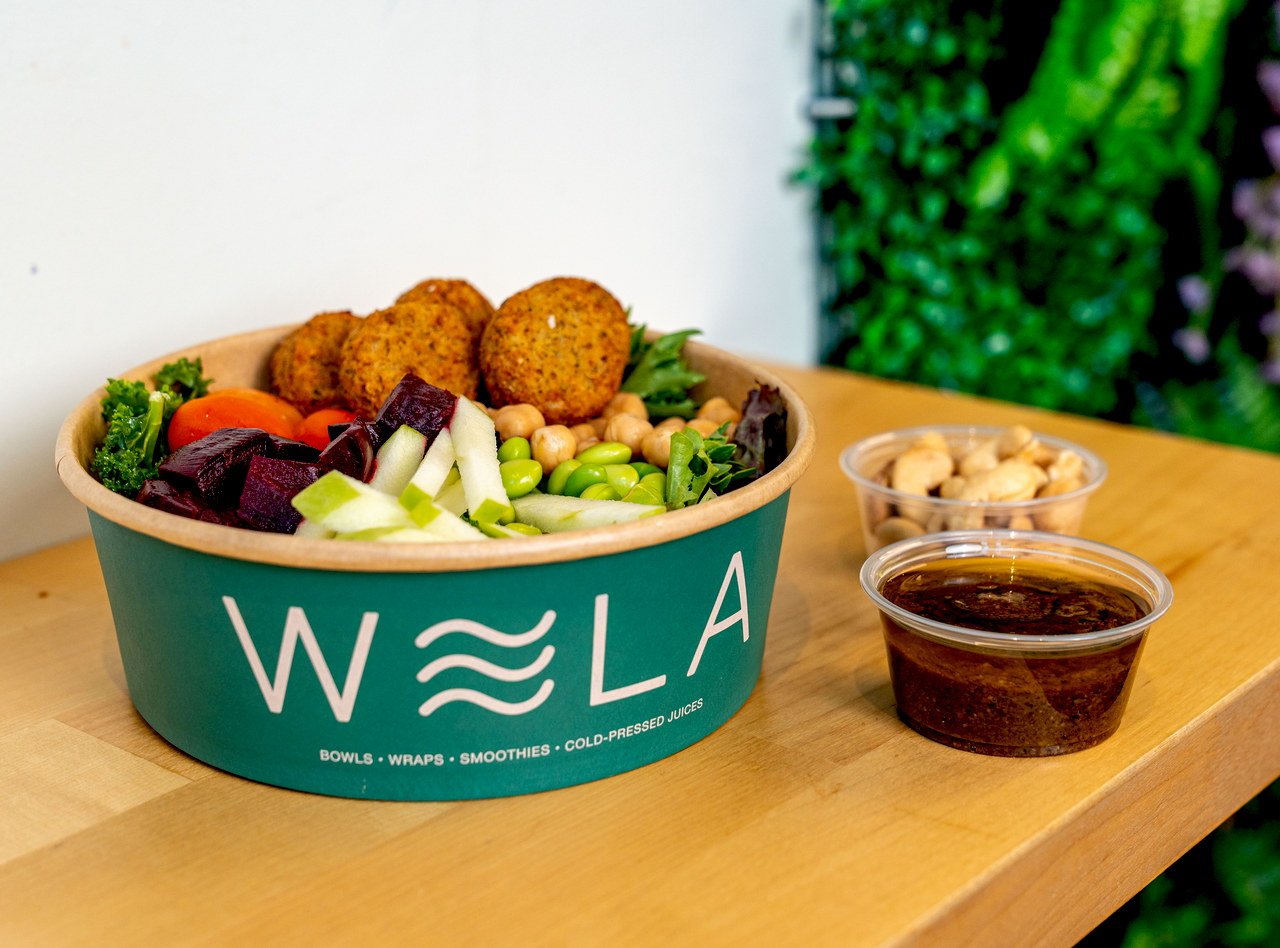 Vegan Everyday Salad with Falafel Boxed Lunch by Chef Pablo & Judith