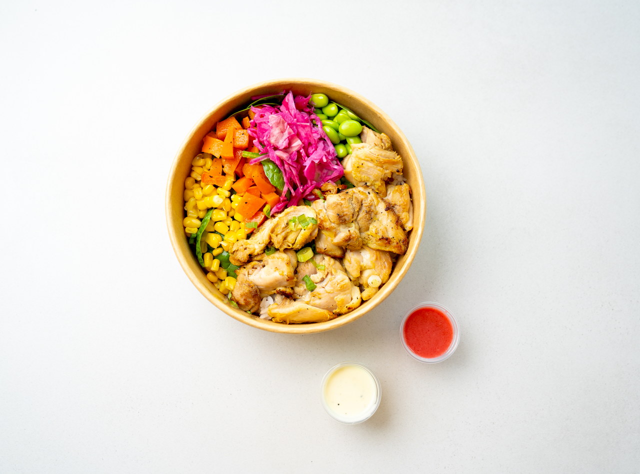 Gluten Free BYO Stir-Fried Chicken Rice Bowl by Chef Kyungmin Lee