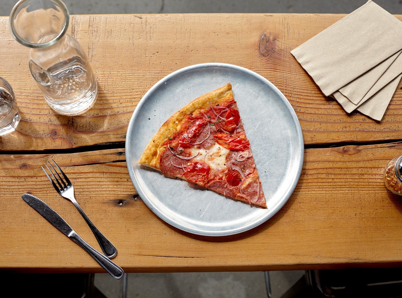 DEPRECATED Primo Pizza with Salami and Pickled Peppers by Chef Ethan Stowell