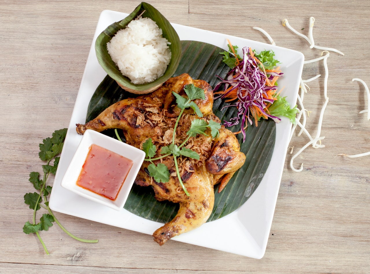 Thai BBQ Chicken by Chef Pik Kookarinrat