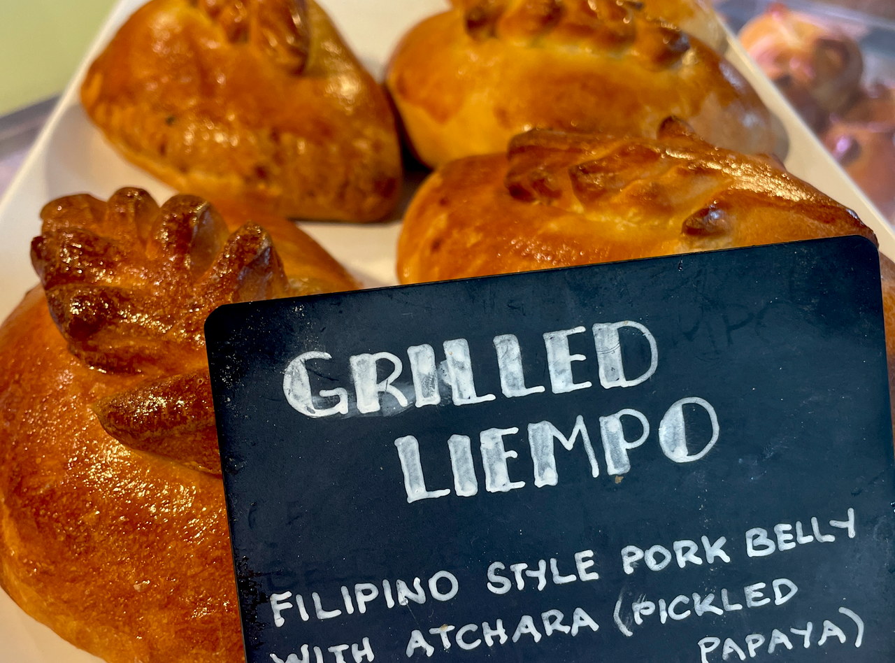 Bite-Size Grilled Pork Liempo with Atsara Pinoyshki by Chef Aly Anderson