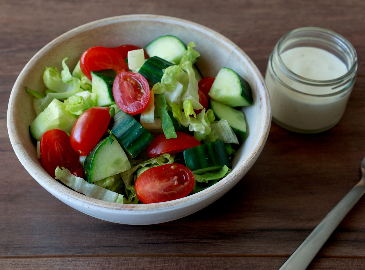 Simple Southern Side Salad by Chef Katie Cox